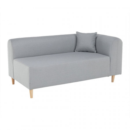Canapea, gri, dreapta, 144x67x76 cm - TP238796