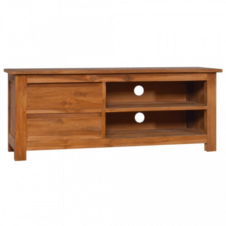 Comoda TV, 100 x 30 x 40 cm, lemn masiv de tec - V289081V