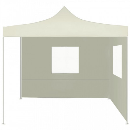 Cort pliabil cu 2 pereți, crem, 3 x 3 m - V44960V