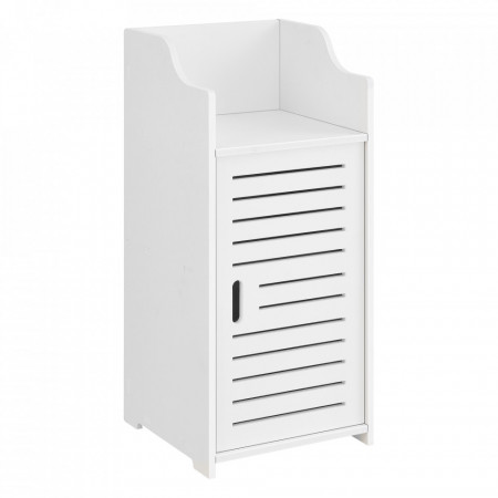 Dulap baie 32 x 32 x 72 cm, compozit lemn-plastic, alb, cu 1 usa si 1 raft - P73061918