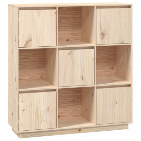 Dulap înalt, 110,5x35x117 cm, lemn masiv de pin - V814369V
