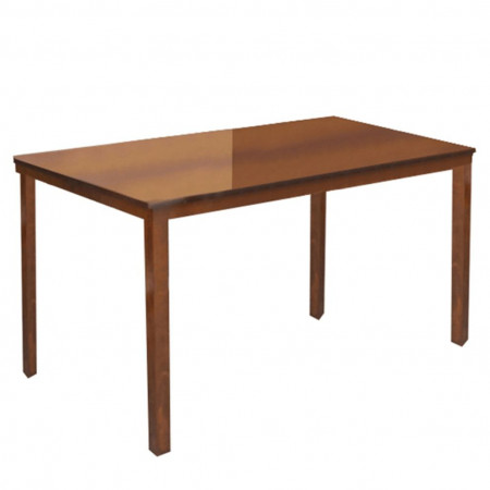 Masă dining, culoarea nuc, 110x70 cm - TP203051