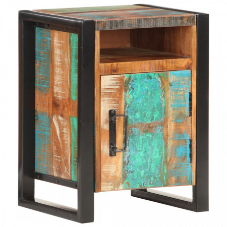 Noptiera, 40 x 35 x 55 cm, lemn masiv reciclat - V321568V