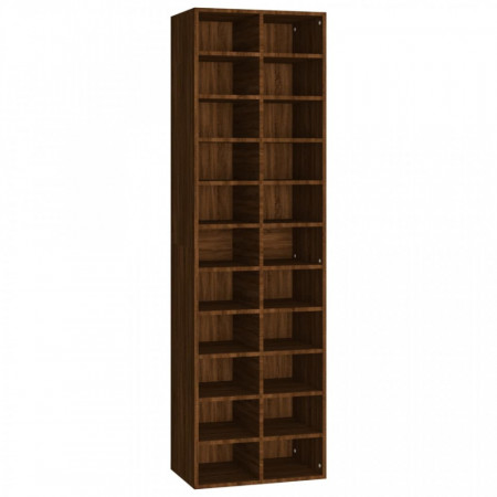 Pantofar, stejar maro, 54x34x183 cm, lemn prelucrat - V815302V
