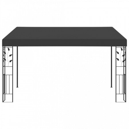 Pavilion de perete, antracit, 4 x 3 x 2,5 m - V48001V
