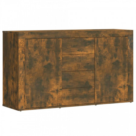 Servantă, stejar fumuriu, 120x36x69 cm, lemn compozit - V815492V