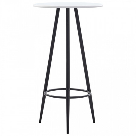 Set mobilier de bar, 5 piese, negru, plastic - V279761V