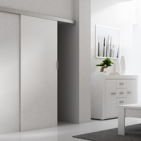 TEUA101 - Usa glisanta 86 x 205 cm - Alb-Mat