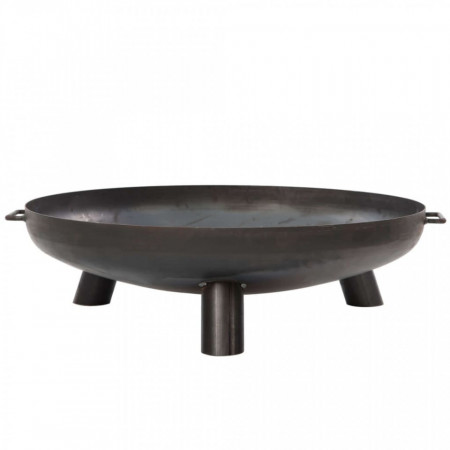Vatră de foc, negru, 80 cm, oțel - V411828V