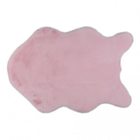 Blană artificială, roz, 60x90 cm - TP209936