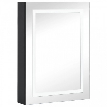 Dulap de baie cu oglindă și LED-uri, 50x13x70 cm - V325543V