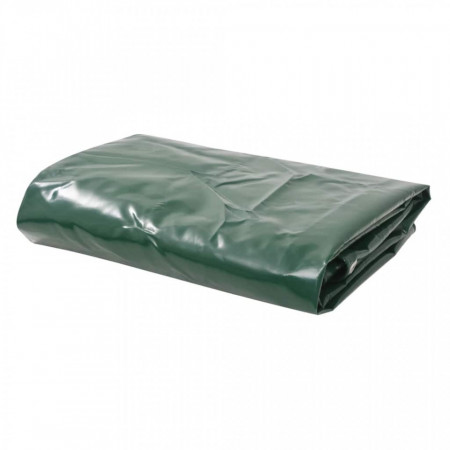 Prelata 650 g/m² 4 x 4 m Verde - V43823V
