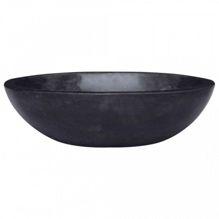 Chiuvetă, negru, 53x40x15 cm, marmură - V149172V