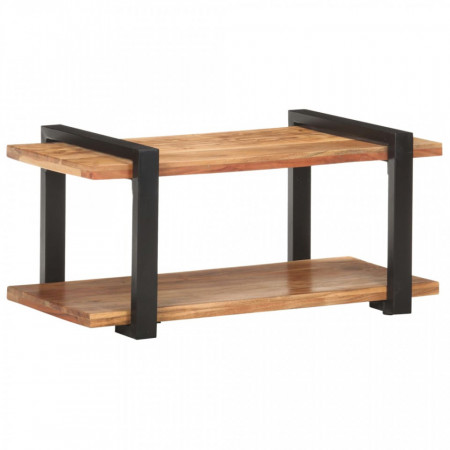 Comoda TV, 90 x 40 x 40 cm, lemn masiv de acacia - V320495V