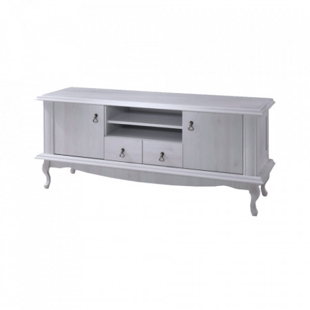 Măsuţă, masă, comodă TV, albă - TP264744