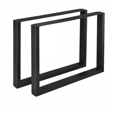 Picioare masa, set 2 buc, 90 x 72 cm, negru - P57353514