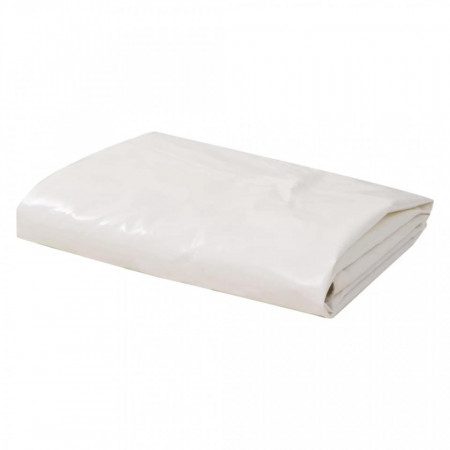 Prelata 650 g/m² 4 x 4 m Alb - V43843V