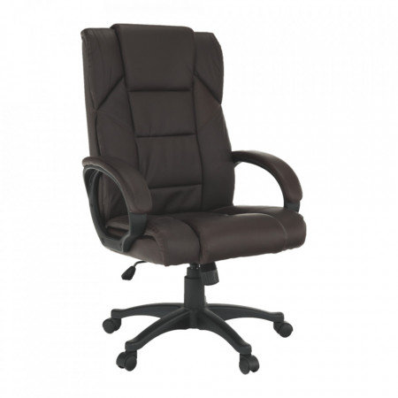 Scaun birou, piele eco maro - TP191211