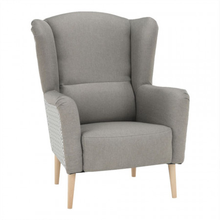 Scaun de design, ţesătură, capuccino - TP223658