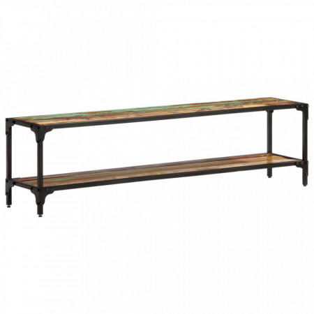 Comoda TV, 150 x 30 x 40 cm, lemn masiv reciclat - V320930V