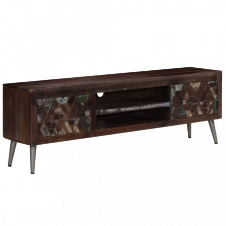 Comoda TV, Lemn masiv reciclat, 140 x 30 x 45 cm - V245914V