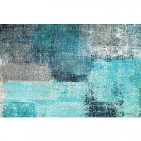 Covor, albastru și gri, 120x180 cm - TP229191