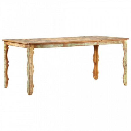 Masa de bucatarie, 180 x 90 x 76 cm, lemn masiv reciclat - V286491V