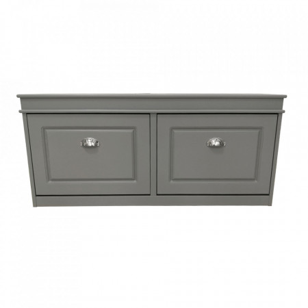 Pantofar, 2 compartimente, gri, 104x47x24 cm - TP289134