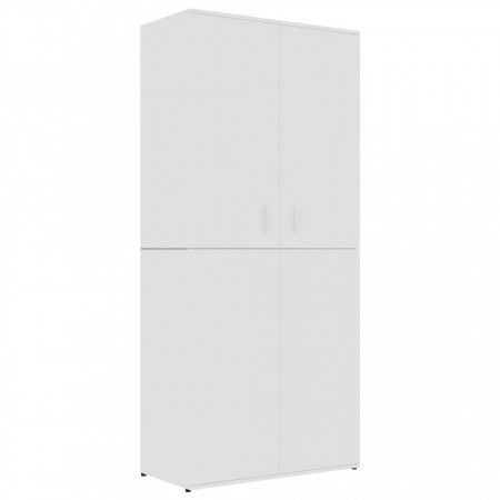 Pantofar, alb, 80 x 39 x 178 cm, PAL - V802858V