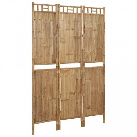 Paravan de cameră cu 3 panouri, 120 x 180 cm, bambus - V341748V