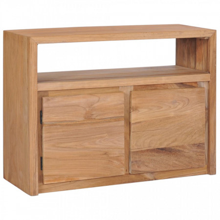 Servanta, 80 x 30 x 60 cm, lemn masiv de tec - V282847V