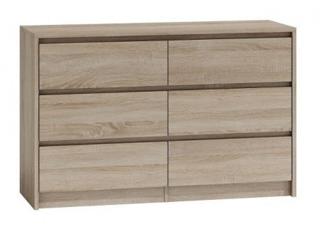 TECOS105 - Comoda 120 x 40 x 75 cm, Sonoma