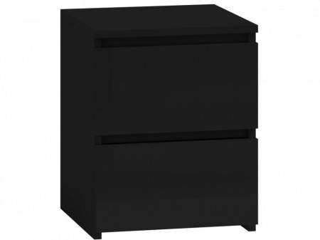 TENON104 - Noptiera 30 x 30 x 40 cm, Negru-Mat