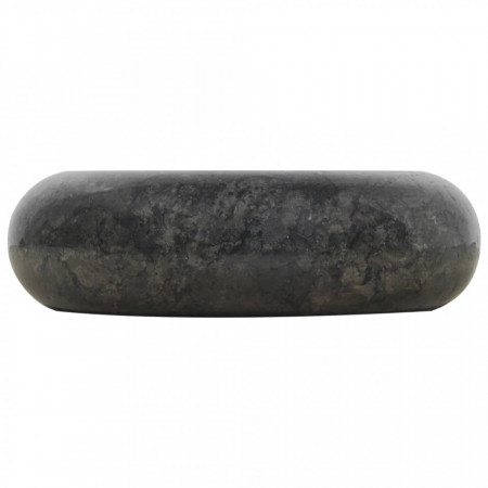 Chiuvetă, negru, 40 x 12 cm, marmură - V142766V
