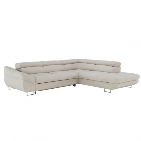 colţar, grej taupe, dreapta, 280x235x69/88 cm - TP211020