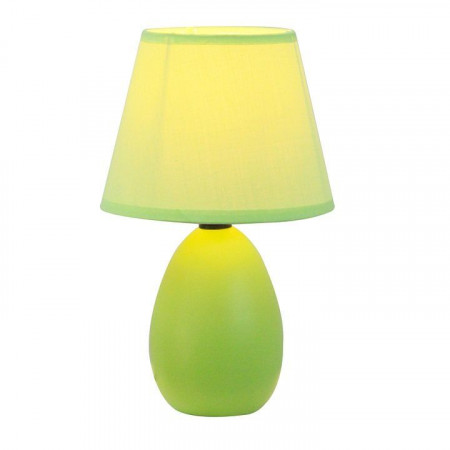 Lampă pe picior ceramică, verde - TP190775