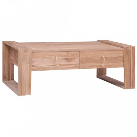 Masuta de cafea, 110 x 60 x 40 cm, lemn masiv de tec - V287892V