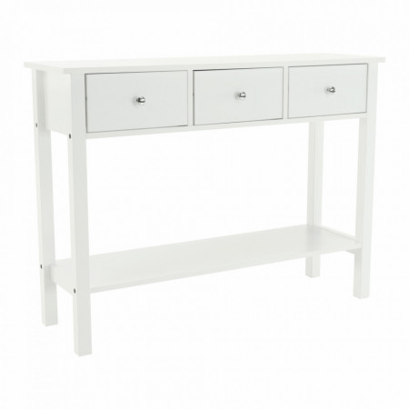 Măsuţă tip consolă, albă, 100x74x30 cm - TP251695