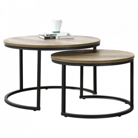 Masute cafea, set 2 bucati marimi diferite - P66225100