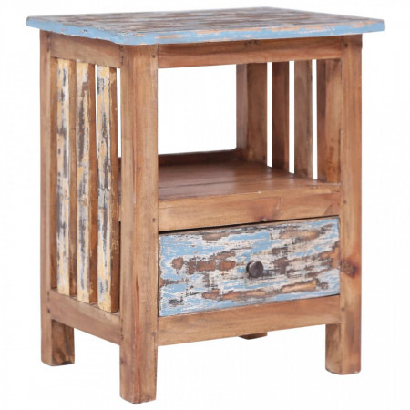 Noptiera, 41 x 30 x 50 cm, lemn masiv reciclat - V283926V