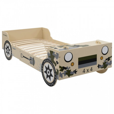 Pat off-road pentru copii, camuflaj, 90 x 200 cm - V244013V