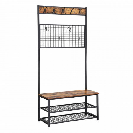 SOCUI3 - Cuier stil Industrial, 92 x 41.5 x 187 cm