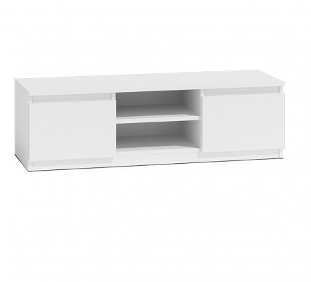 TECOTVA109 - Comoda TV 120 x 40 x 36 cm, Alb-Mat