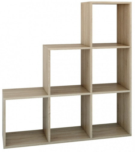 TERAS102 - Raft, biblioteca 115 x 30 x 115 cm, Sonoma