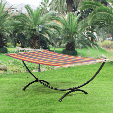 Hamac cu cadrul metalic multicolor - P47297240