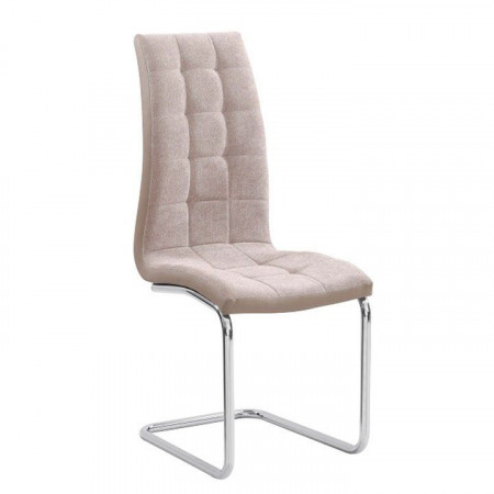 Scaun dining, bej/crom - TP201217