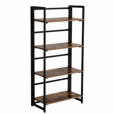 SORAI31 - Rafturi carti, biblioteca stil Industrial, 60.2 x 30 x 125.5 cm