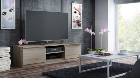 TECOTVS101 - Comoda TV 140 x 40 x 36 cm, Sonoma