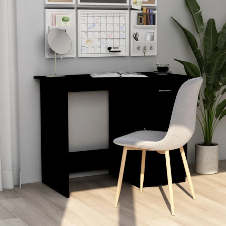 Birou, negru, 100 x 50 x 76 cm, PAL - V801081V