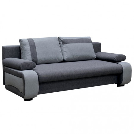 Canapea extensibilă, gri închis/gri deschis, 200x105x88 cm - TP71747